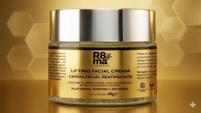 Crema Facial Reafirmante – Tarro con 60 grs