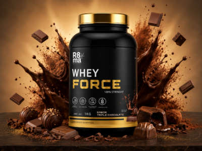 Whey Force Roma 8 – Proteína sabor Triple Chocolate 1 kg